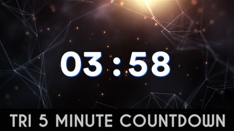 Tri 5 Minute Countdown